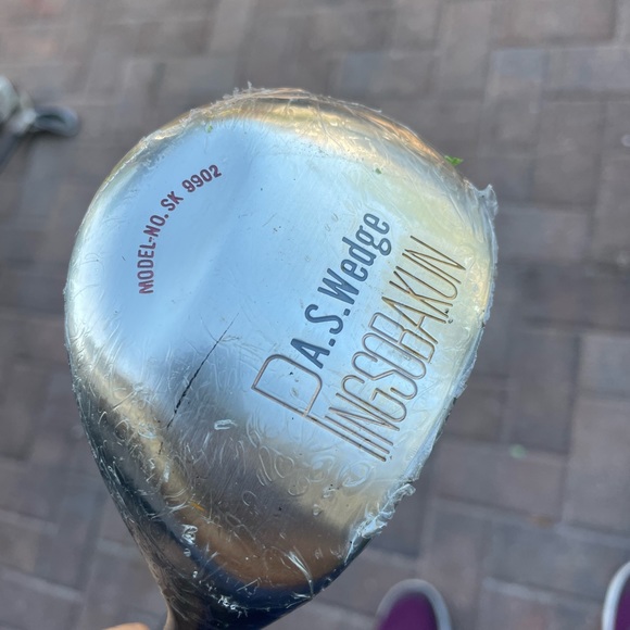 Japanese PingsobaKun Model No SK9902 A.S. Wedge Regular Graphite Shaft - Picture 2 of 7